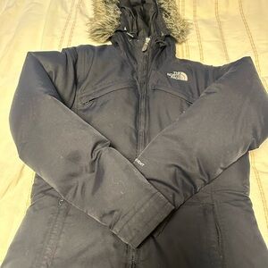 The North Face Black Arctic Parka hooded Puffer